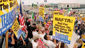 NAFTA-protest