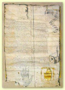 dekrit nabi Muhammad SAW (foto;wikipedia)