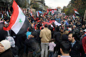 demo dukung assad