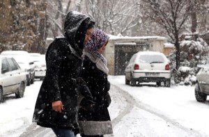 iran snow