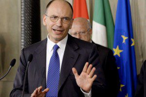 italy prime minister letta