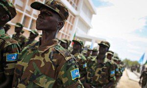 Somalia army in Mogadishu