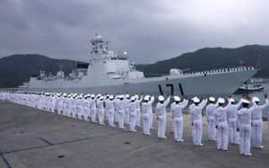 chinese warship