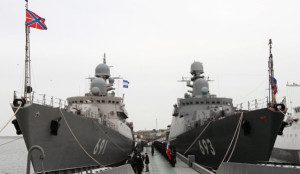 Ракетный корабль "Дагестан" вступил в строй Каспийской флотилии