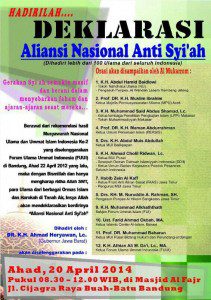 undangan deklarasi anti syiah