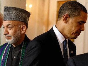 afghanistan obama and karzai