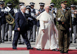 palestina abbas and pope