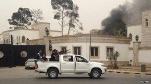 parlemen libya diserang