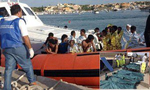 perahu imigran italia