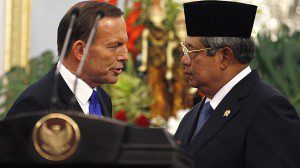 Tony Abbott, Susilo Bambang Yudhoyono