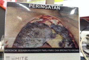 gambar seram di bungkus rokok