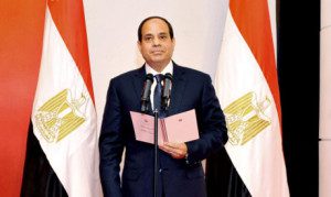 mesir al-sisi sworn