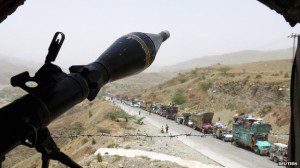 militan tembak pesawat