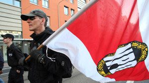 GERMANY-EXTREMISM-ISLAM-NPD-PROTEST