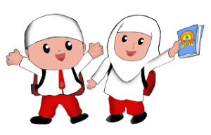 Gambar Kartun Anak Sekolah