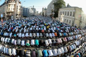 Shalat ied di Moskow
