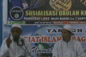 Baiat ISIS di Solo. Foto: Al-Mustaqbal