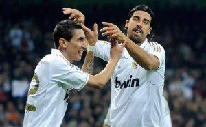 Angel Di Maria dan Sami Khedira