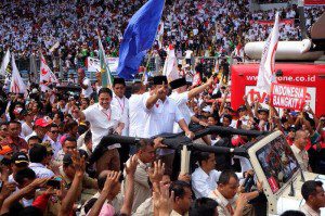 prabowo dan massa