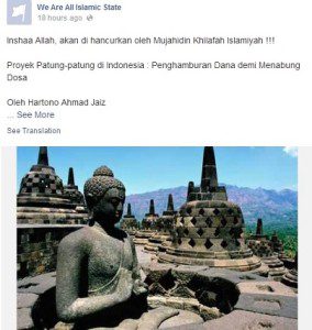 ISIS hendak hancurkan candi borobudur