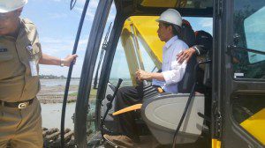Jokowi di Rawa Kendal