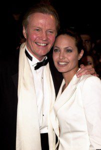 Jon Voight & Angelina Jolie (Photo by Jeff Vespa/WireImage)