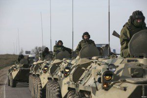 kendaraan  militer rusia