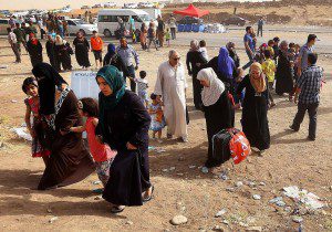 pengungsi mosul irak