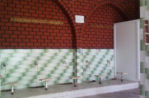 Tempat berwudhu di Masjid Andizli, foto: Dian Akbas