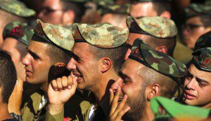 tentara israel menangis3