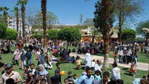 Suasana shalat Ied, foto: Ahmad