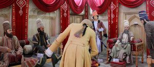 Raja Karim Khan Zand menerima tamu