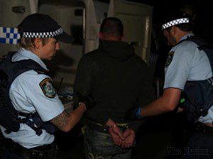australia arrest