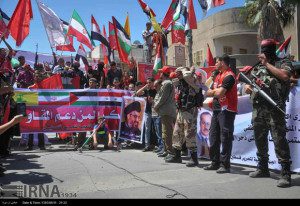bendera iran cs di gaza4