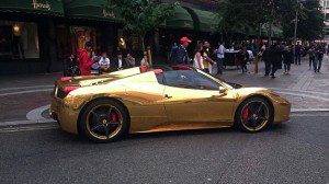 pamerah mobil mewah arab di london