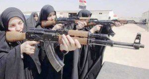 irak perempuan bersenjata