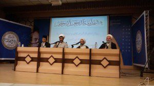 Prof Umar dan ulama-ulama Iran. Foto: Ismail Amin