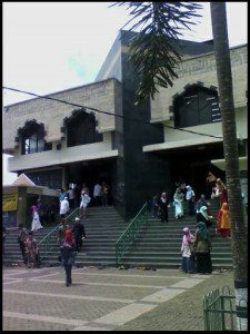 Situasi masjid usai tabligh akbar