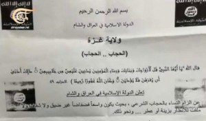 isis jalur gaza