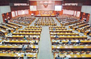 suasana sidang dpr (foto:Merdeka.com)