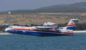 Pesawat Amfibi Be-200 Milik Rusia
