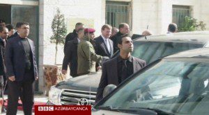 Menlu_Kanada di ramallah