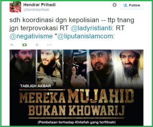 tanggapan walikota semarang atas rencana tabligh akbar ISiS