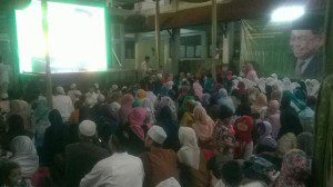 pecinta Gus Dur memadati lokasi acara