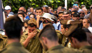 israeli soldiers cry