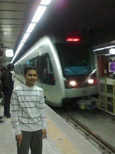 Stasiun Metro di Mashad