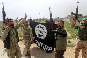 bendera isis terbalik