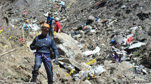 lokasi germanwings jatuh