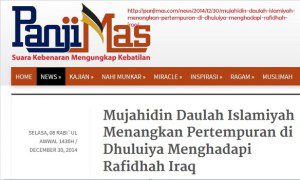 Panjimas menyebut ISIS sebagai mujahidin