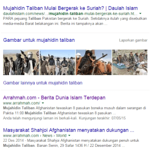 Taliban disebut Mujahidin